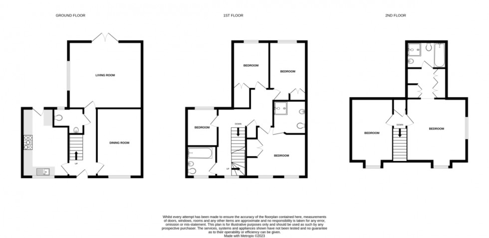 Floorplan for Merediths Close, Wivenhoe